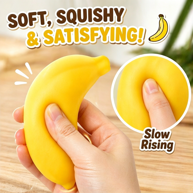 Banana Squeeze Toy