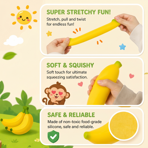 Banana Squeeze Toy